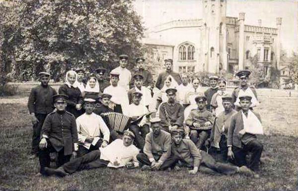 Miechowice - Miechowice. Pałac -Lazaret 1915.jpg