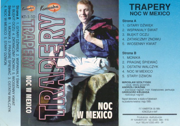 OKŁADKI MC - Trapery - Noc W Mexico Przód.JPG