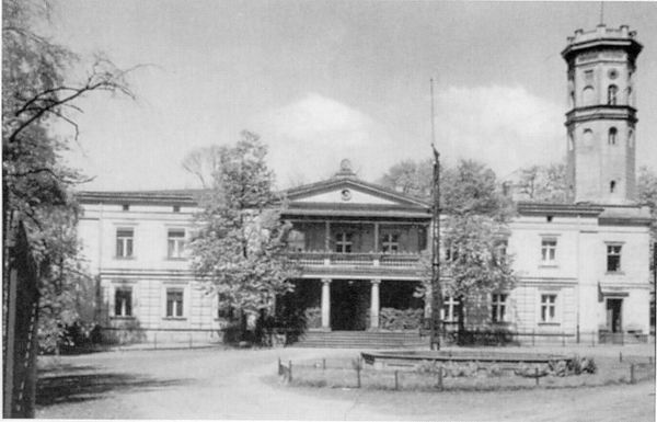 Szombierki - Palac Karola Goduli  w Szombierkach zniszczony w 1945.jpg