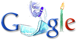 Google Doodle - olympics06_snowboarding.gif
