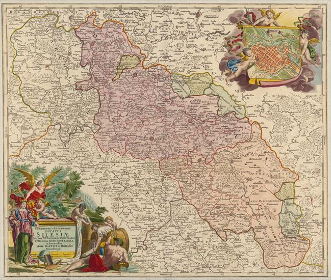 Stare mapy - Old Maps - 3 - Superioris et Inferioris Ducatus Silesiae  .jpg