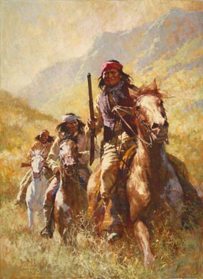 Indianie Apacze - Howard Terpning - Lengend Geronimo.jpg