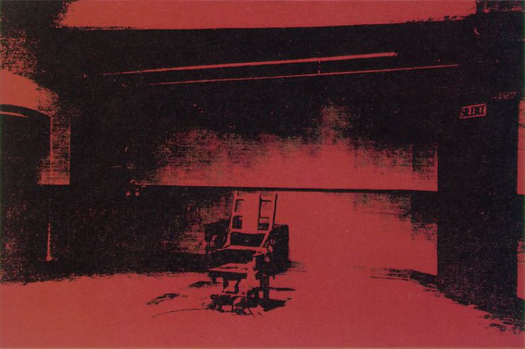 Warhol, Andy - Warhol Early electric chair, 1963 Private.jpg