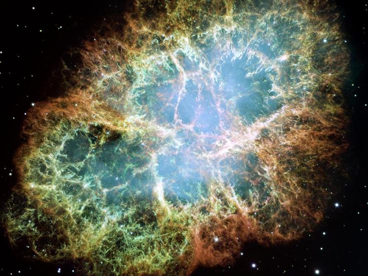 Kosmos, Planety Space, Planets - The Crab Nebula Mgławica Kraba.jpg
