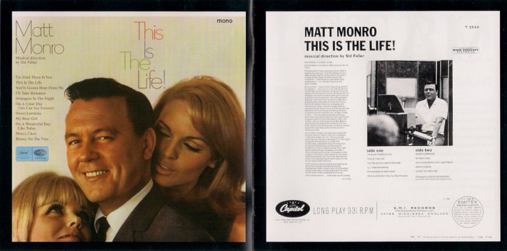 Matt Monro - This Is the Life 1966  Heres to My Lady 1966 - Screen 02.jpg