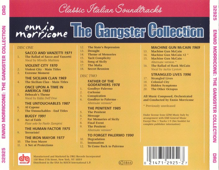 Ennio Morricone - The Gangster Collection 1999 - B.JPG