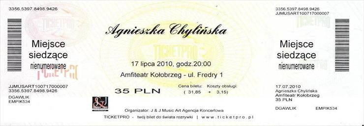 A.Ch. - bilety na koncerty i autografy - bilet na koncert do Kołobrzegu.jpg