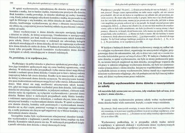 Hrynkiewicz - Odrzuceni. Analiza procesu umieszania dzieci w placówkach opieki - 184-185.jpg