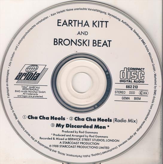 Eartha Kitt  Bronski Beat - Cha Cha Heels 1989, singiel - płyta.jpg