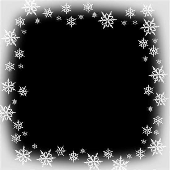 RAMKI ZIMOWE - snowflake Overlay.png