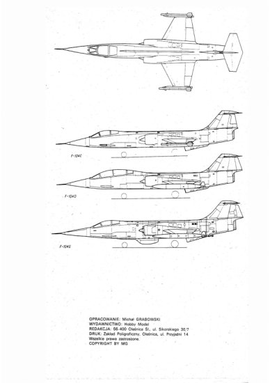 HM 011 -  Lockheed F-104 Starfighter współczesny amerykański myśliwiec przechwytujący i myśliwsko-bombowy - 03.jpg