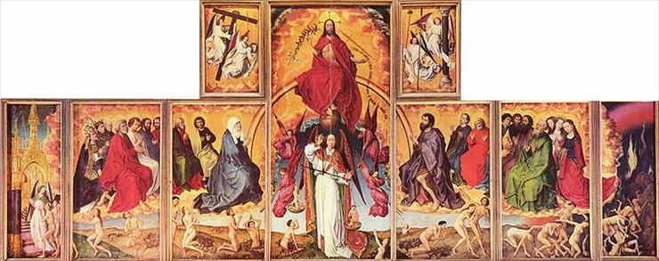 MIĘDZY GOTYKIEM A RENESANSEM - Rogier van der Weyden  Sąd Ostateczny.jpg
