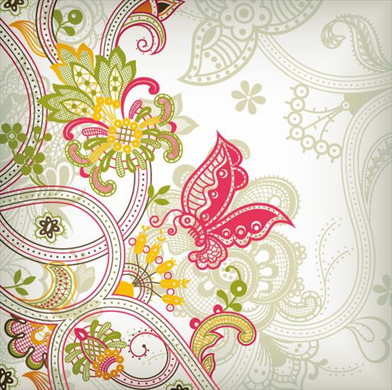 photoshop - Vintage Flower Pattern Background Vector Art 2.jpg