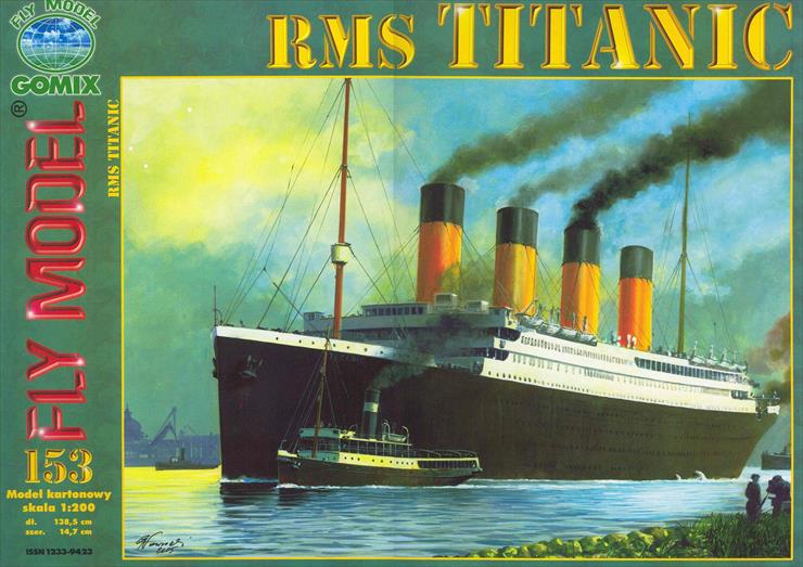 Fly Model 153 - RMS Titanic brytyjski transatlantyk typu Olympic A3 - 01.jpg