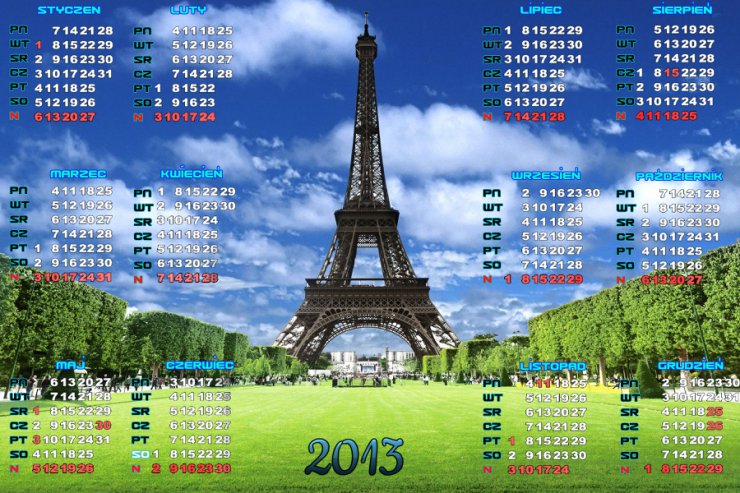 KALENDARZE - Kalendarz 2013.jpg