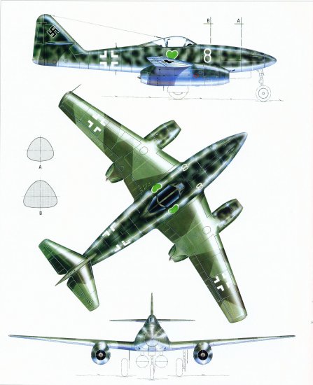 Messerschmitt - Messerschmitt Me 262 A-1.bmp