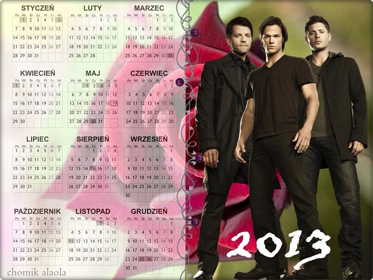 TUTAJ DODAJ PLIK - supernatural kalendarz 2013.jpg